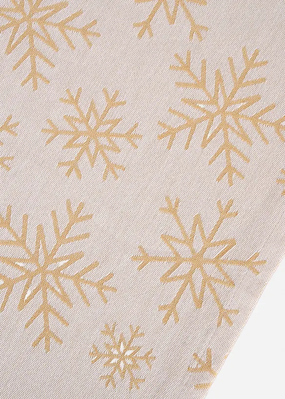 Jacquard bordløper i økologisk bomull, bonprix