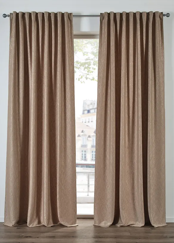 Fl&oslash;yelsgardin med crush-effekt (1-pack), bonprix