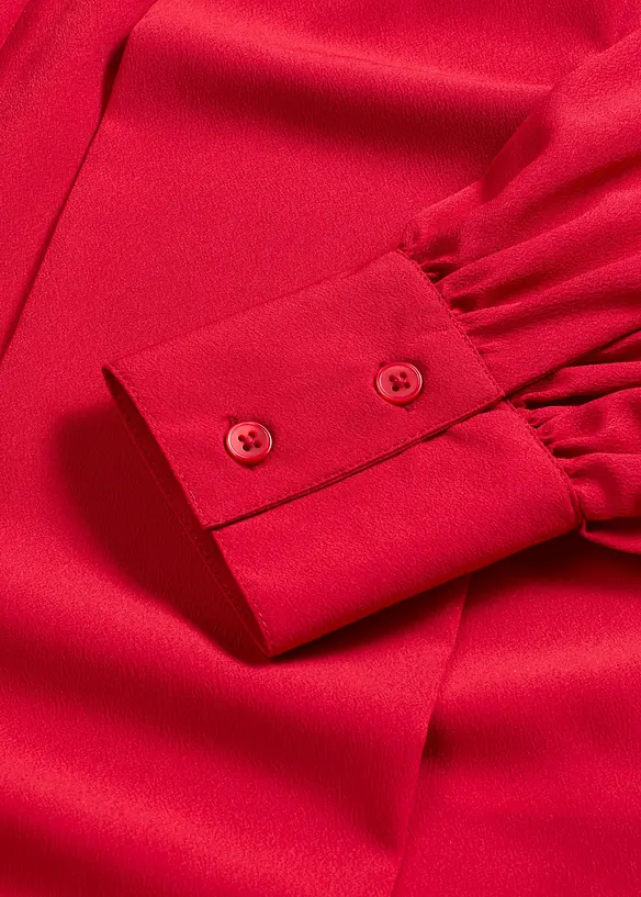 Bluse med sløyfe, bonprix