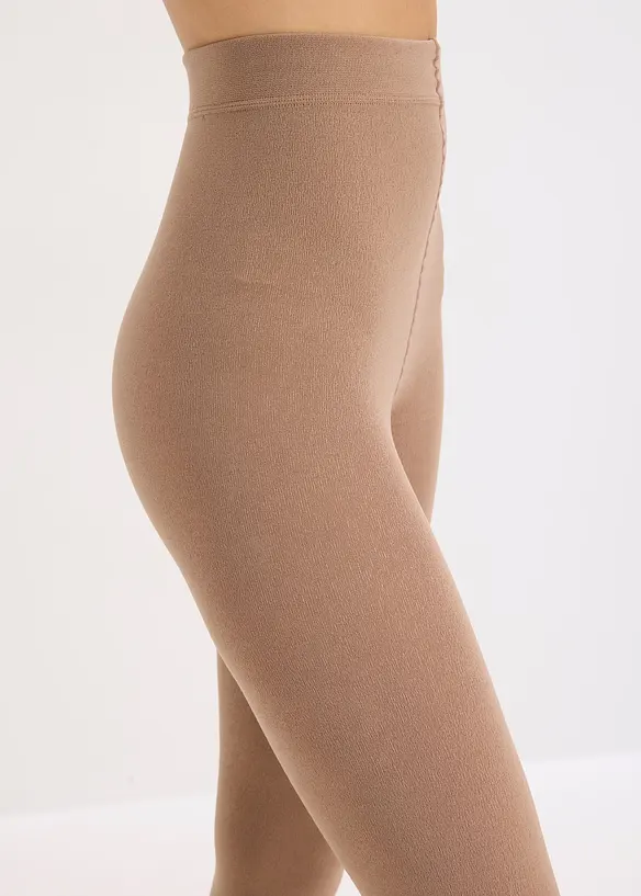 Varmende strømpebukse med fleecefôr, 150 DEN, bonprix