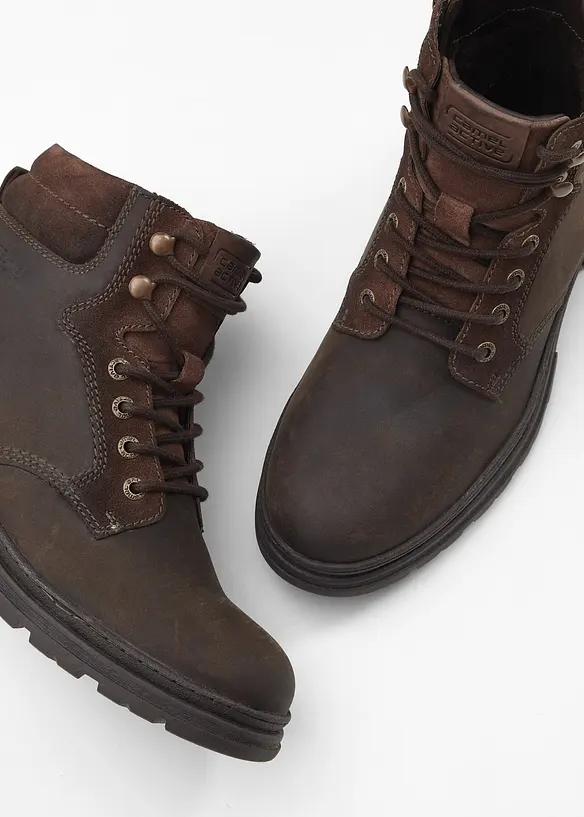 Camel Active-snøreboots i skinn, Camel Active