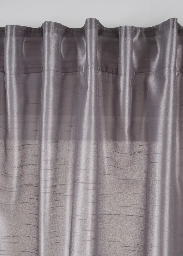 Gardin med lett glans, fås også i ekstra lang (1-pack), bonprix