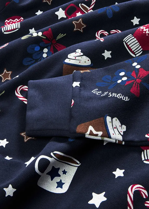 Jule-sweatkjole, bonprix