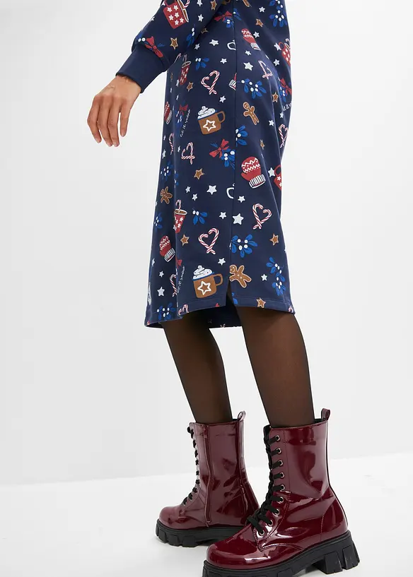 Jule-sweatkjole, bonprix