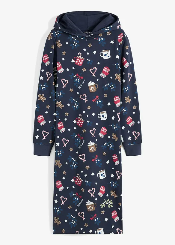 Jule-sweatkjole, bonprix
