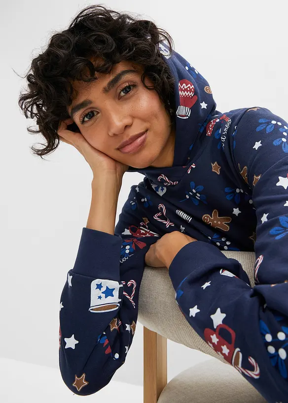 Jule-sweatkjole, bonprix