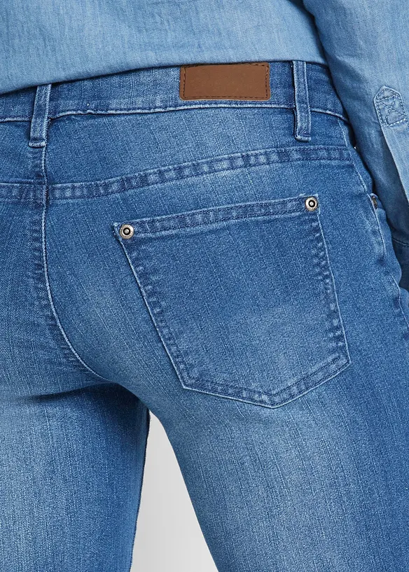 Bootcut-jeans Mid Waist, Stretch, bonprix