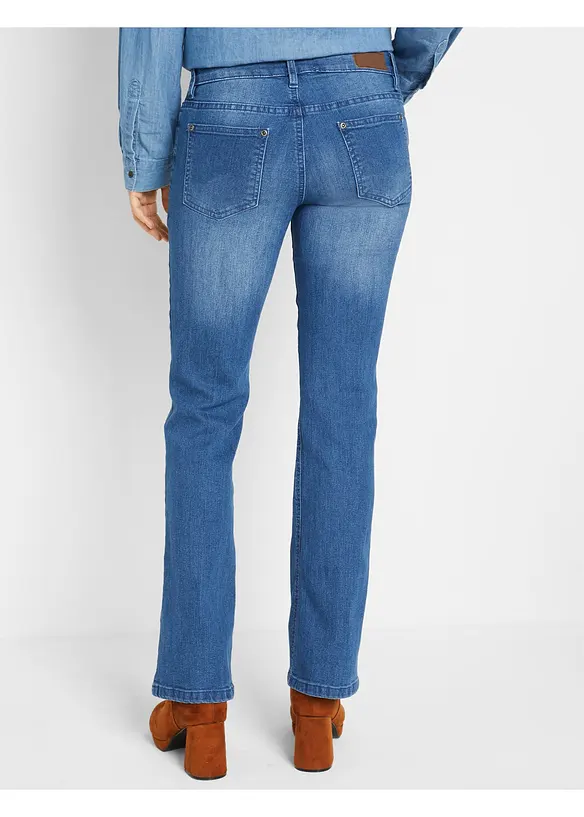 Bootcut-jeans Mid Waist, Stretch, bonprix