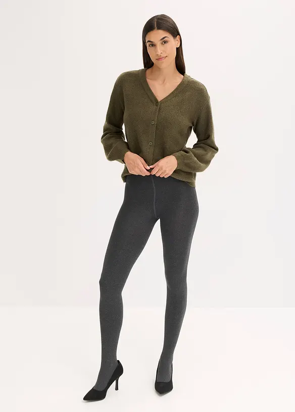 Termo fleece-strømpebukse 140den, bonprix