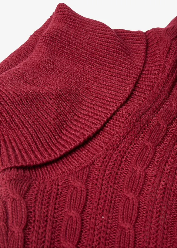 Oversized genser med merinoull, bonprix