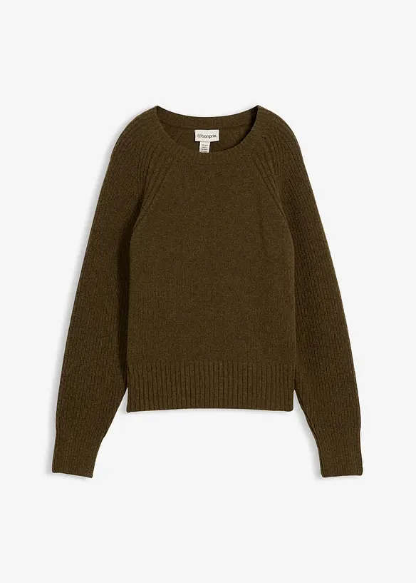 Genser med ull, bonprix