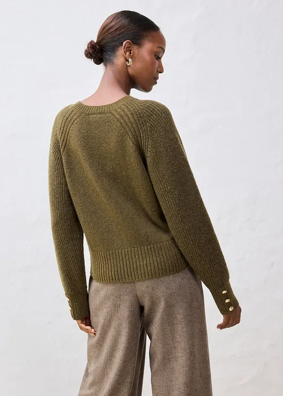 Genser med ull, bonprix