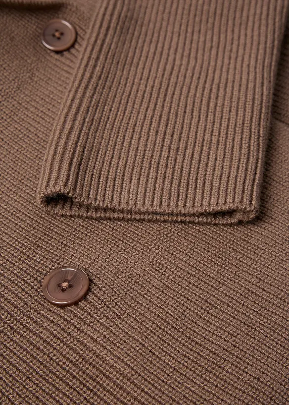 Cardigan med ull, bonprix