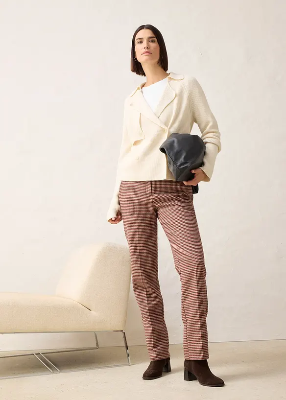 Cardigan med ull, bonprix