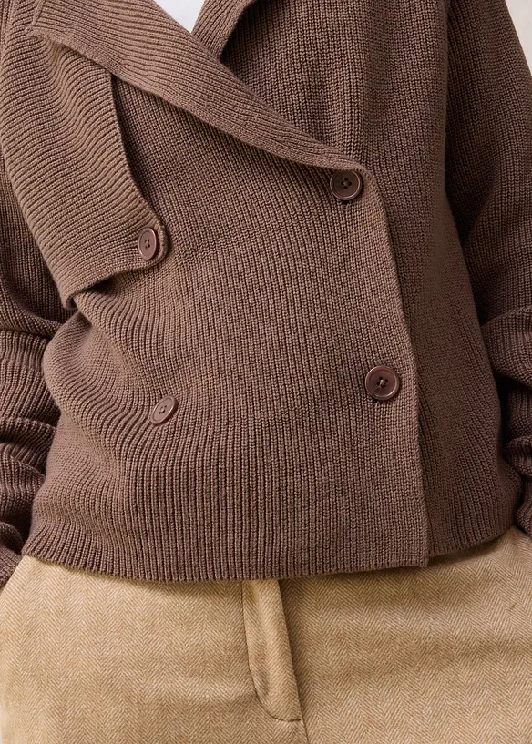 Cardigan med ull, bonprix