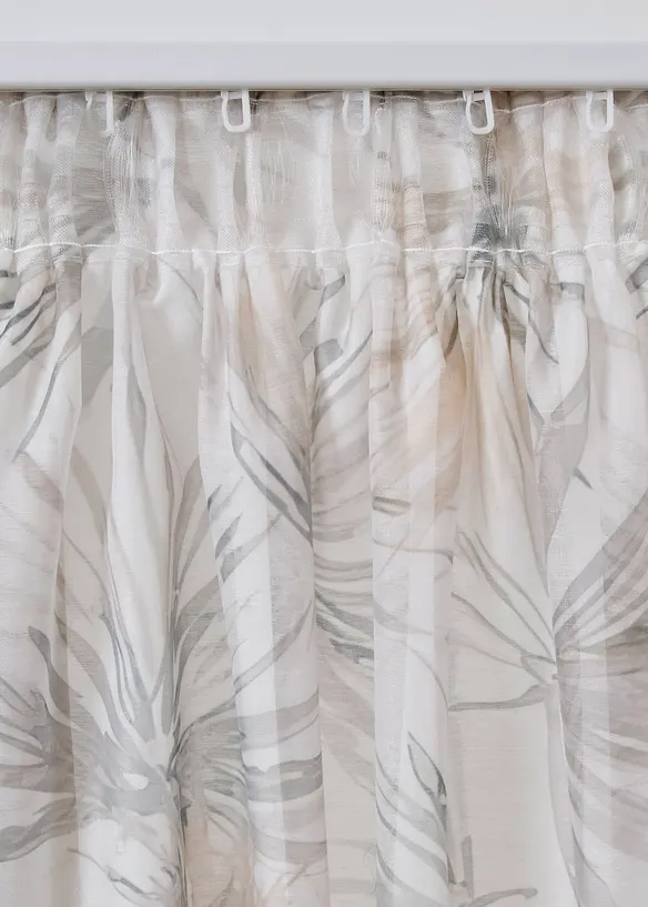 Gardin med trykk (1-pack), bonprix