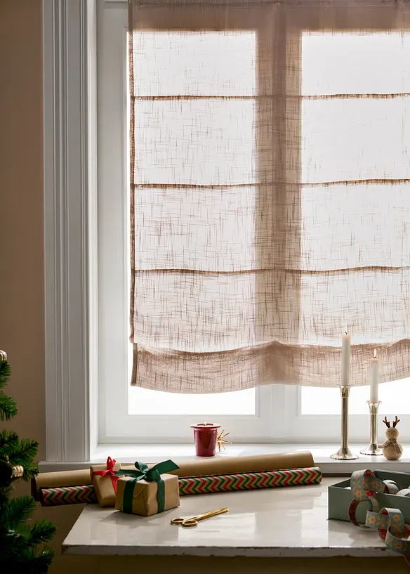 Liftgardin med struktur, i flere st&oslash;rrelser, bonprix