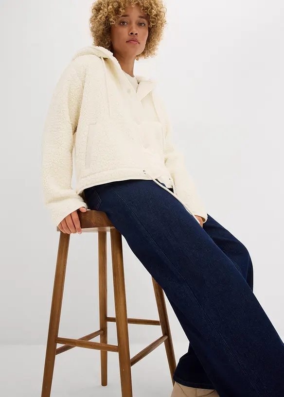 Jakke i pilefleece, bonprix