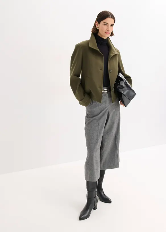 Jakke i ullstil, bonprix