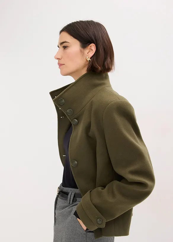 Jakke i ullstil, bonprix