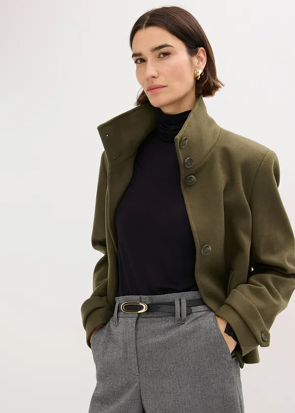 Jakke i ullstil, bonprix