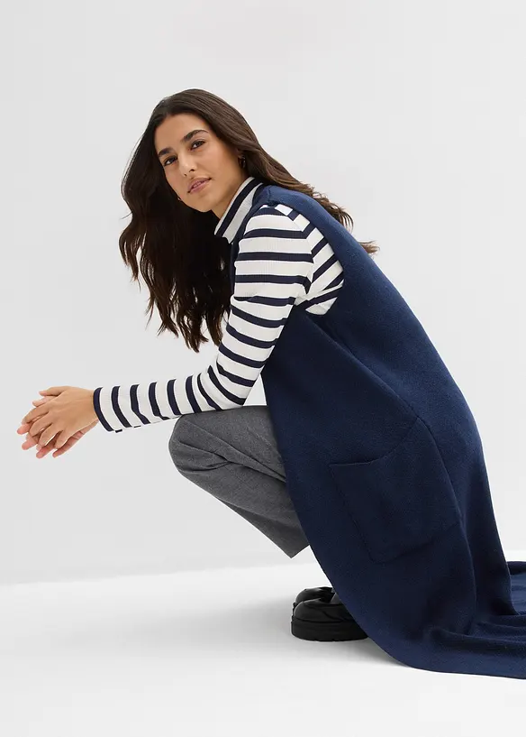 Strikket vest, bonprix