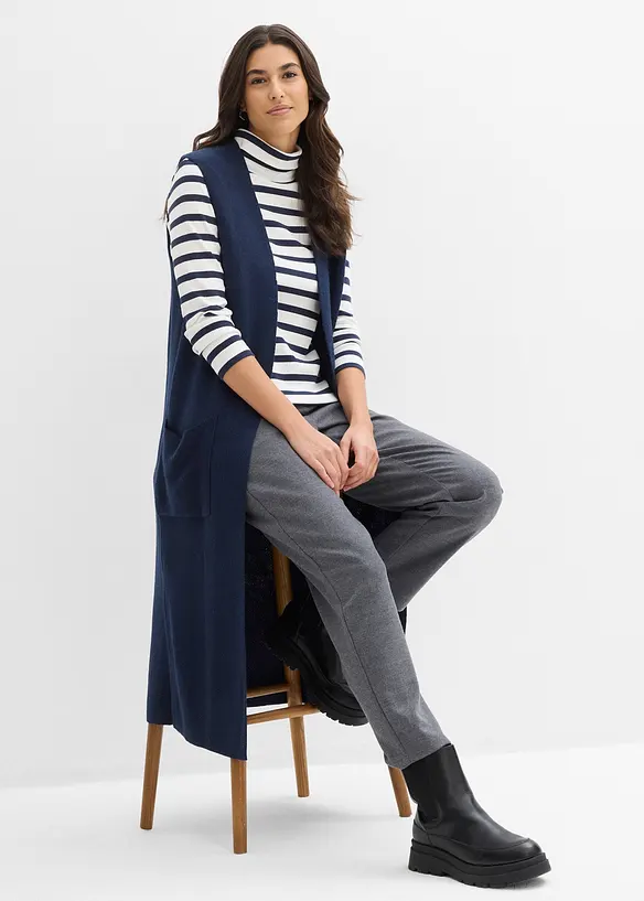 Strikket vest, bonprix