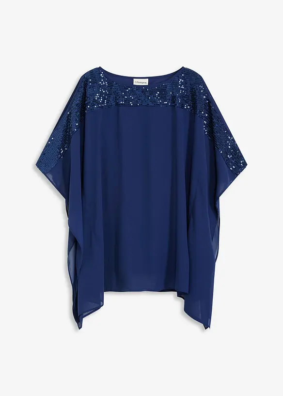 Tunika med paljetter, bonprix
