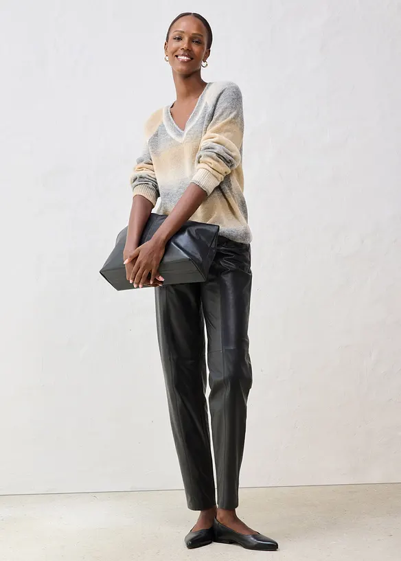 Genser med ull og metallgarn, bonprix