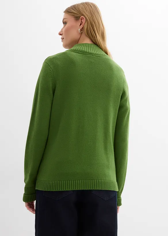 Cardigan i 100% økologisk bomull, bonprix