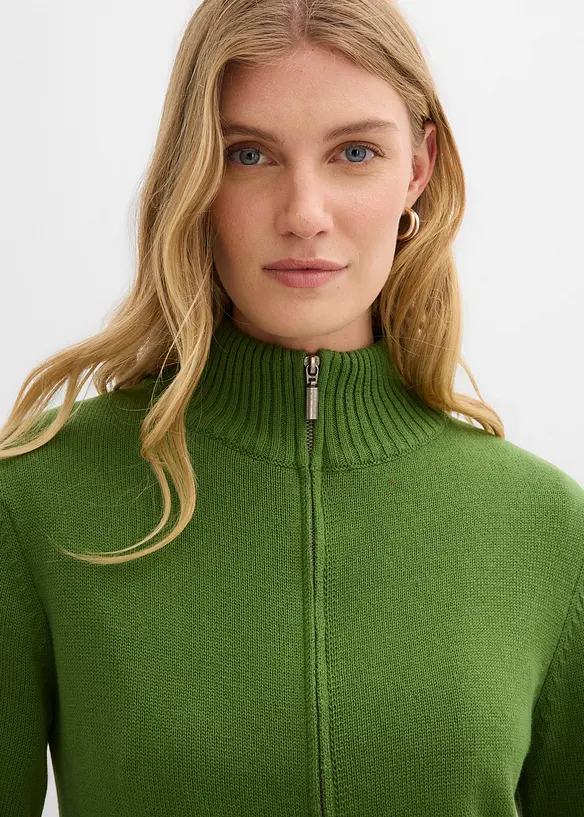 Cardigan i 100% økologisk bomull, bonprix