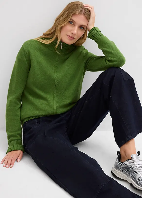 Cardigan i 100% økologisk bomull, bonprix