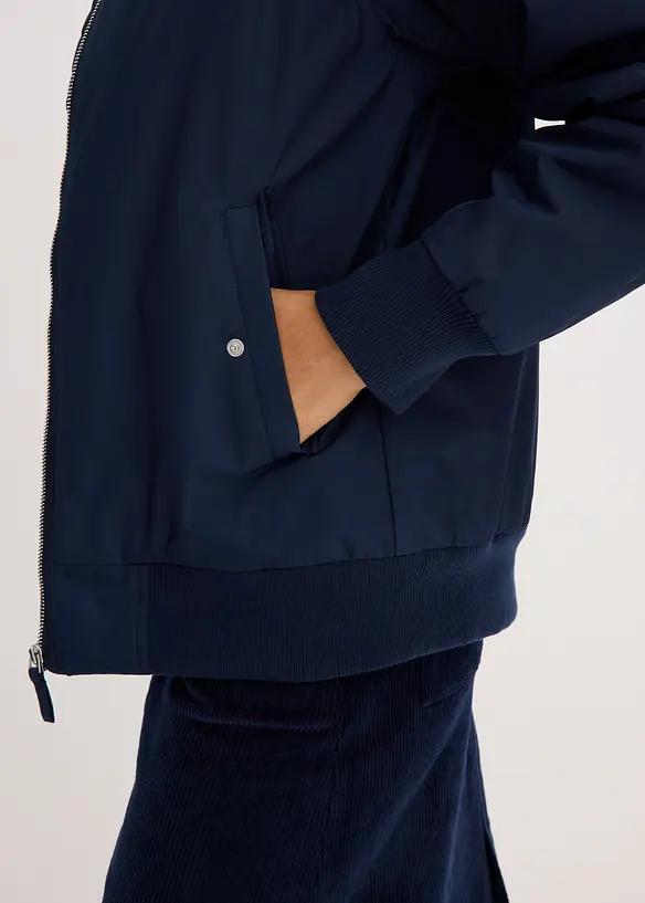 Vattert ytterjakke, bonprix