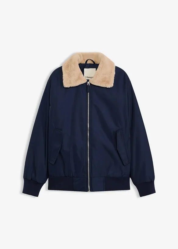 Vattert ytterjakke, bonprix