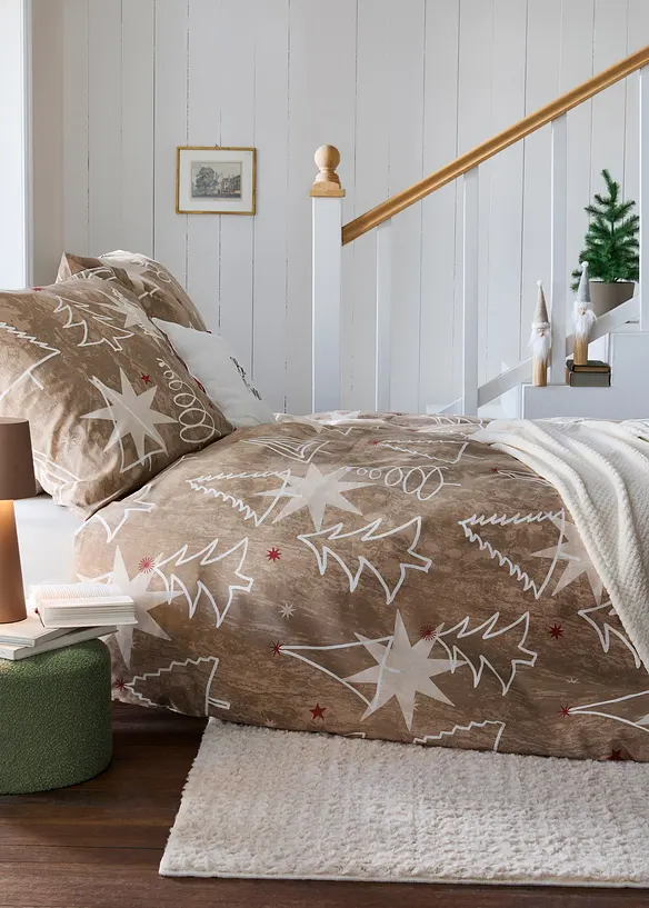 Sengesett med juletre, bonprix