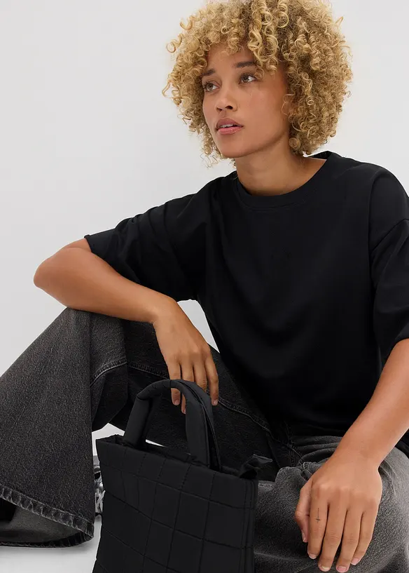 Lang topp i ren bomull, bonprix