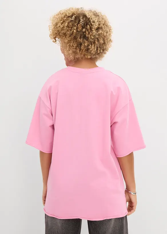 Lang sweatshirt i 100% bomull, bonprix