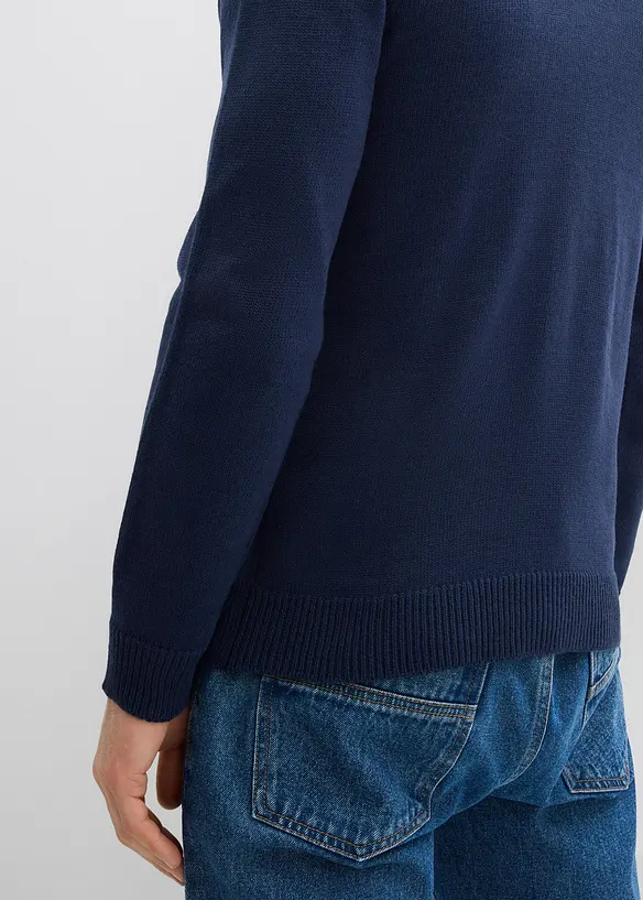 Genser i finstrikk med julemotiv, bonprix