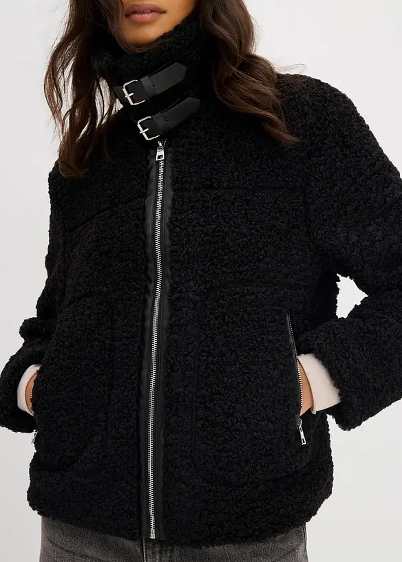 Jakke i pilefleece, bonprix