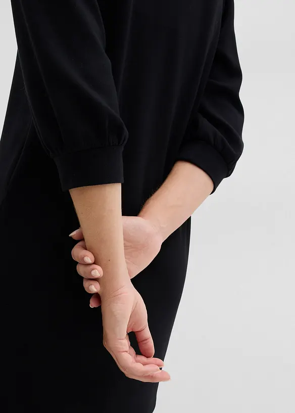 Kjole i lett viskosemiks, bonprix