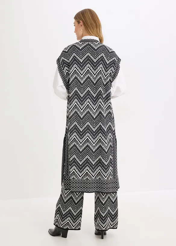 Strikket vest, bonprix