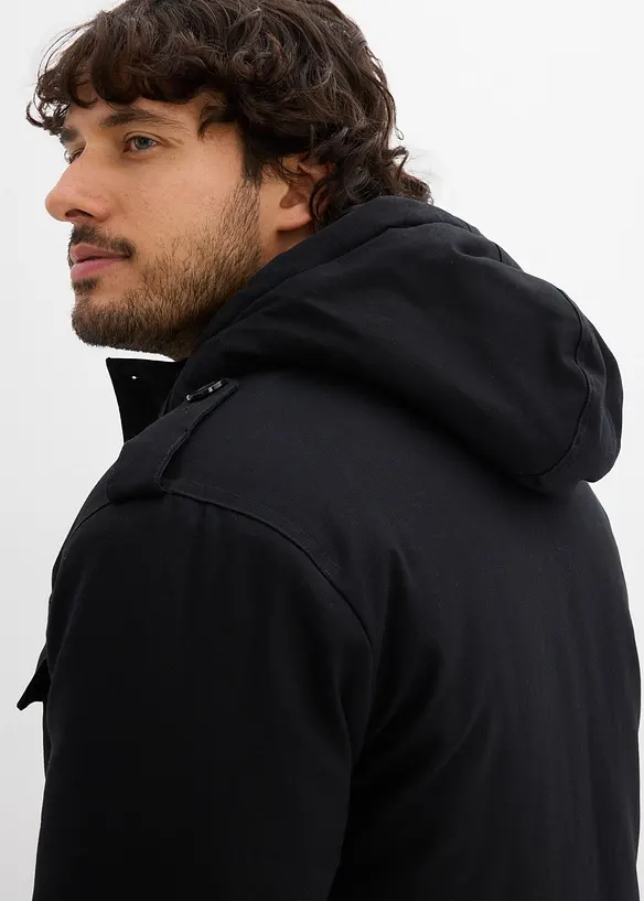 Field parkas med pilefôr, bonprix