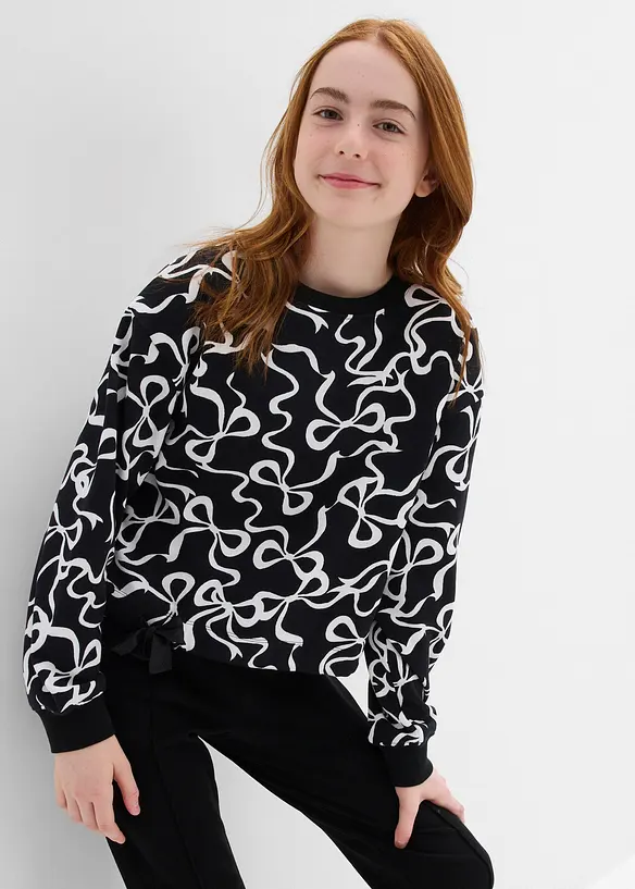 Sweatshirt i 100% økologisk bomull, bonprix