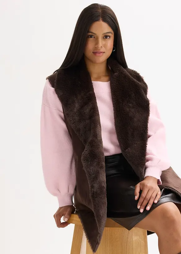 Genser med ballongermer, bonprix