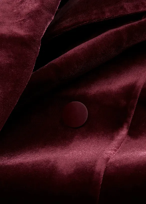 Blazer i myk fløyel, bonprix