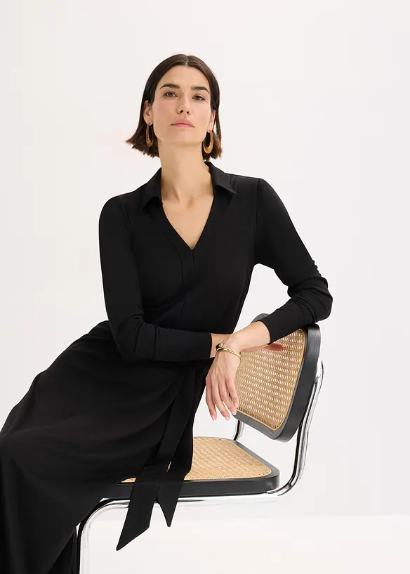 Kjole med viskose, bonprix