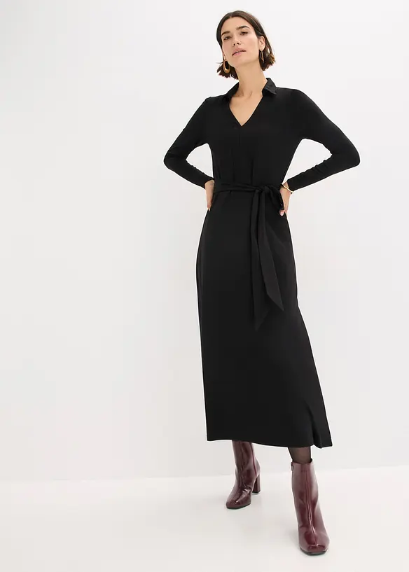 Kjole med viskose, bonprix