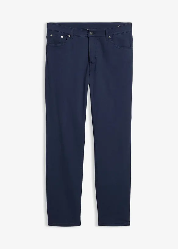 Regular Fit-bukse i varmende materiale med stretch, Straight, bonprix