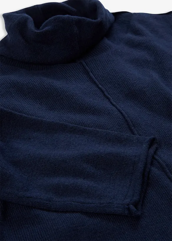 Pologenser i bomull med myk kasjmir, bonprix