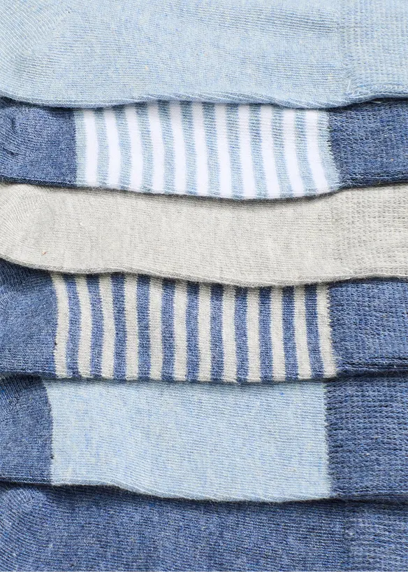 Sokker med økologisk bomull (8-pack), bonprix